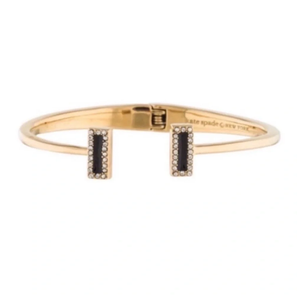 Kate Spade New York “Raising the Bar” Cuffed Hinged Bracelet - Picture 3 of 9